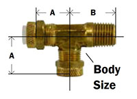 Flareless Male Run Tee Diagram